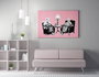 Wallity Lienzo Decorativo Banksy WY141 (50 x 70 cm)